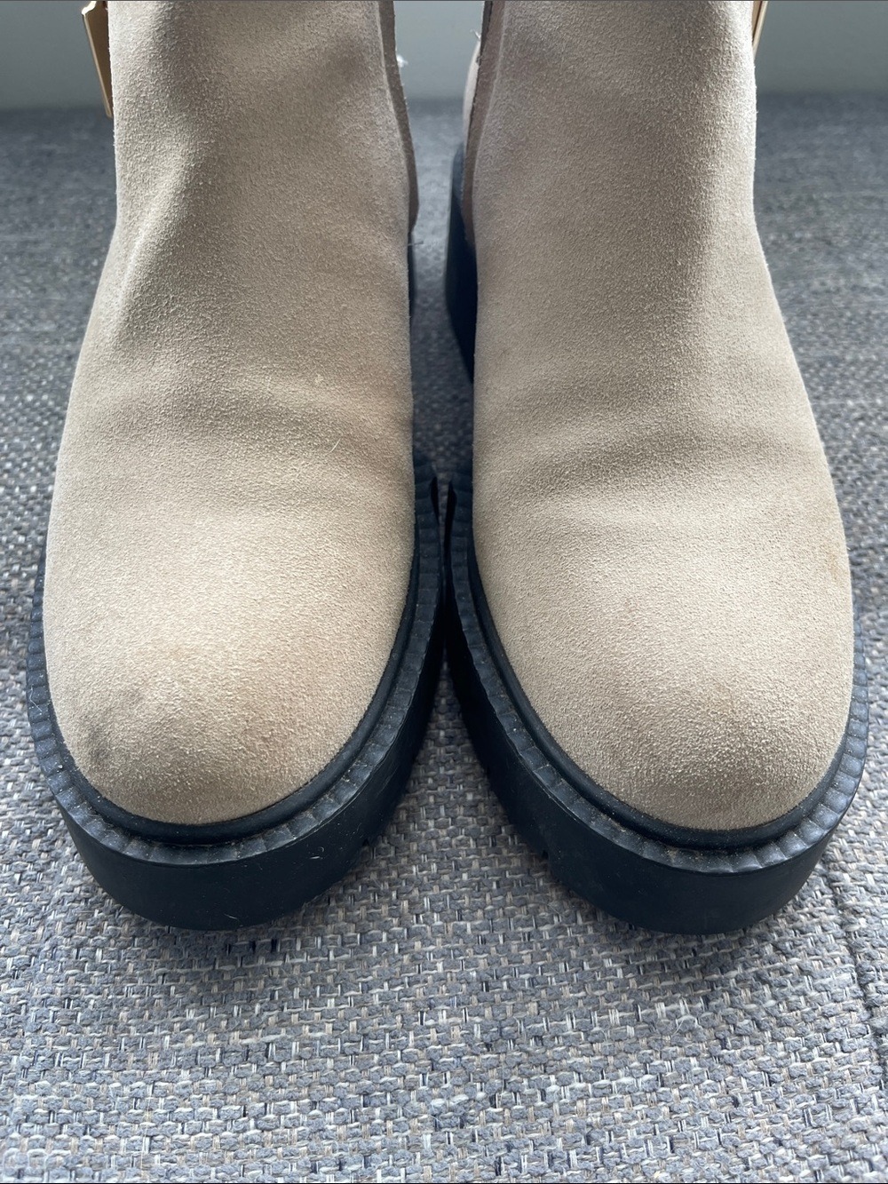 GUC Coach Lacey Suede Bootie Size 7.5 Retail $275 - Picture 9 of 11